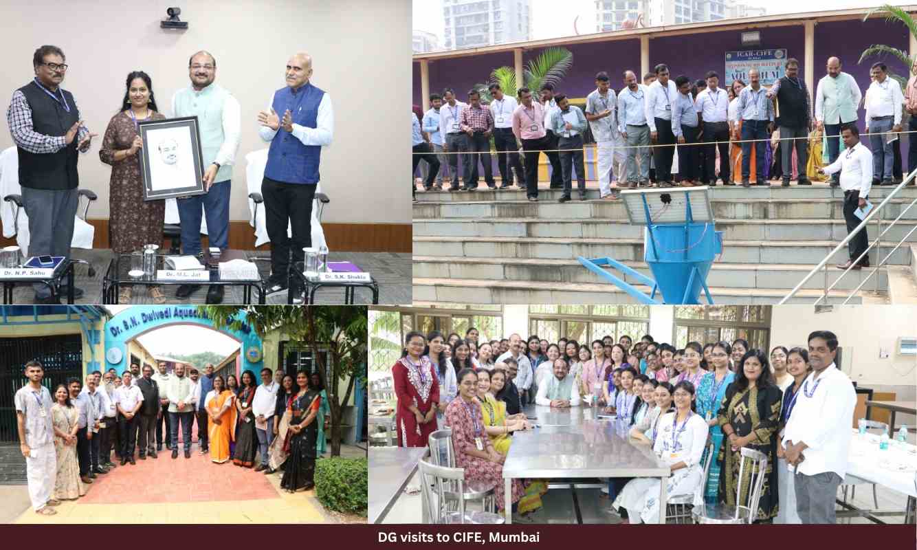 DG visits to CIFE, Mumbai