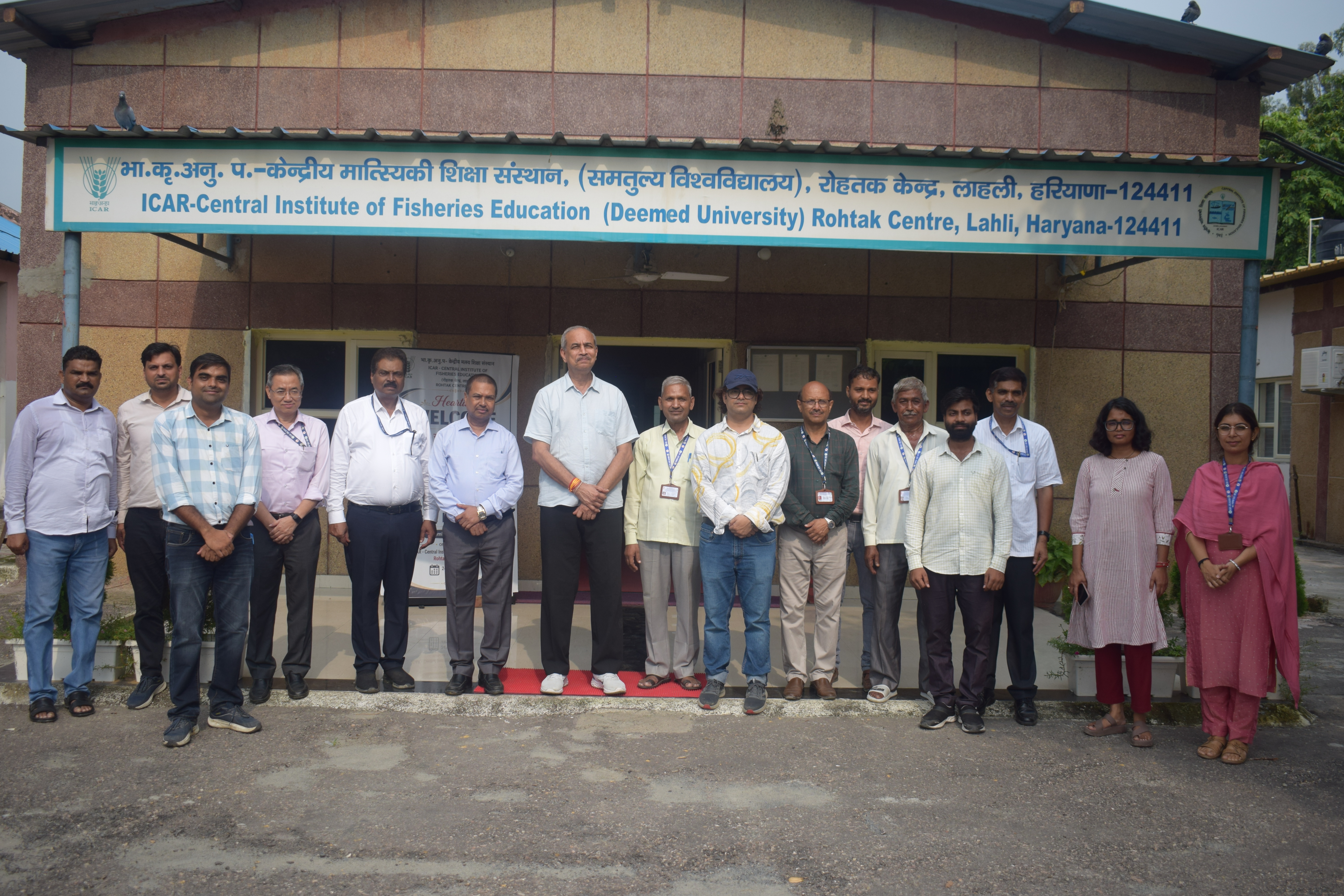 Image of Visit of Prof. K. V. Raju, Honourable Member, NITI Aayog at ICAR-CIFE…