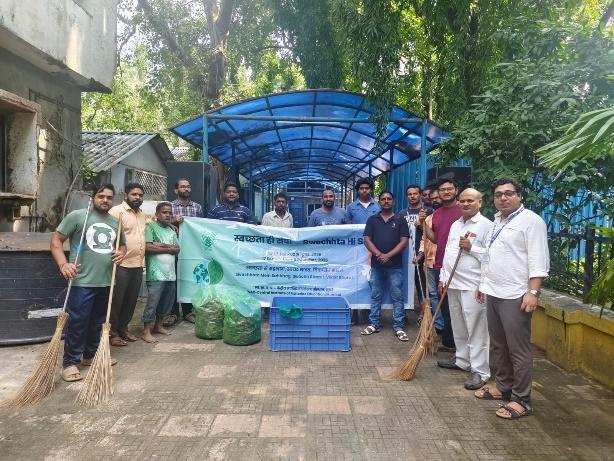 Image of Cleanliness drive in Central Wet Laboratory, CIFE Old Campus.