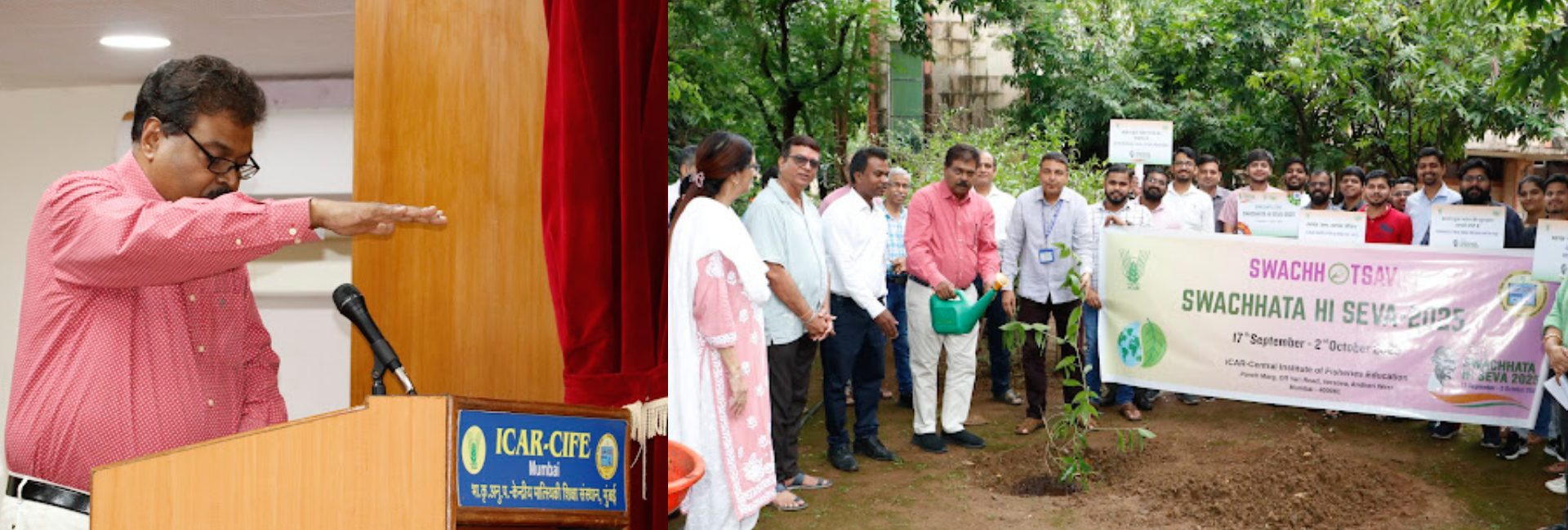 Swachhta Pledge and  Plantation drive-“Ek Ped Maa Ke Naam’